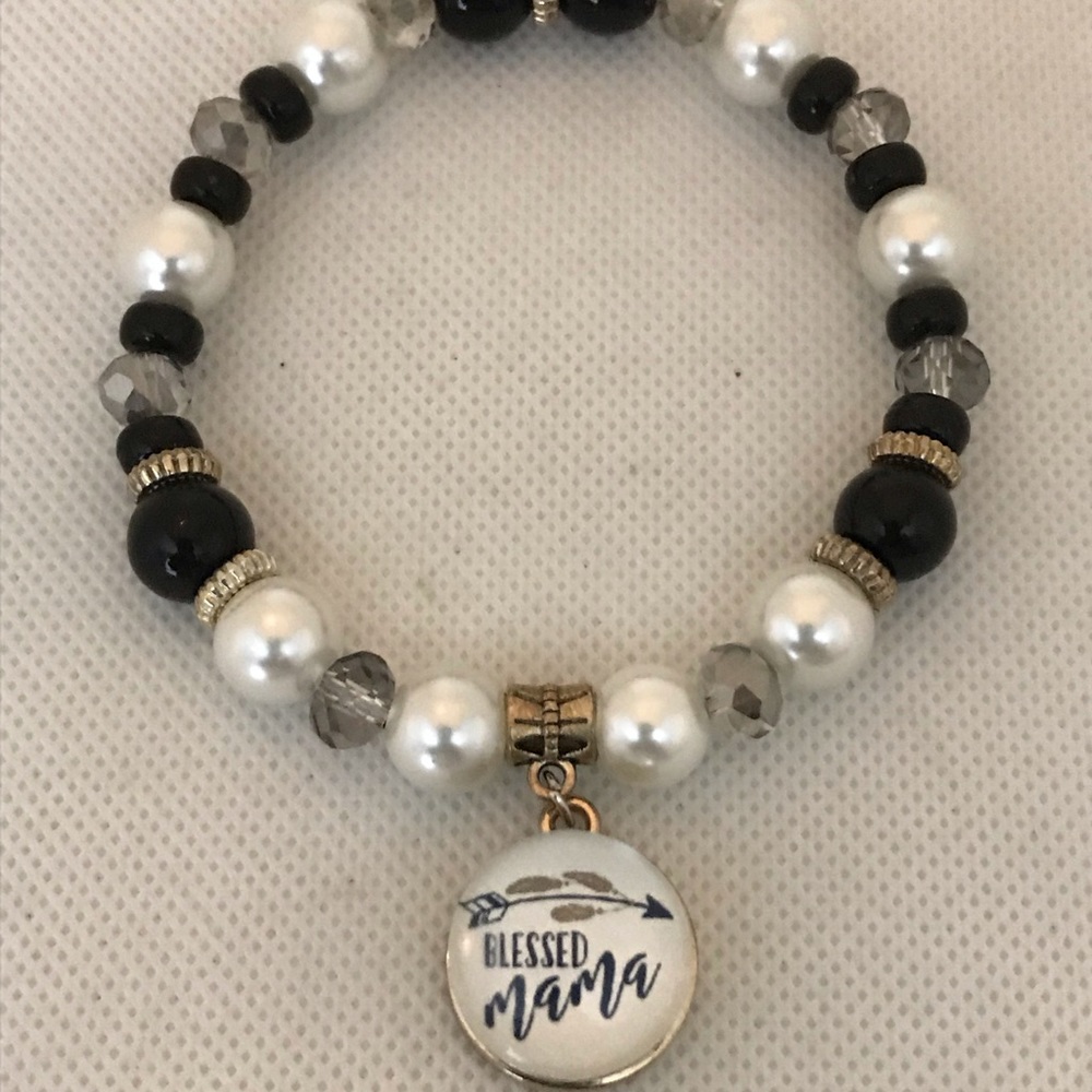 Blessed Mama Charm Bracelet
